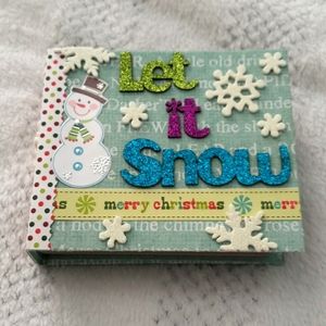 Handmade mini album (3.7"x4.5"x1.25")